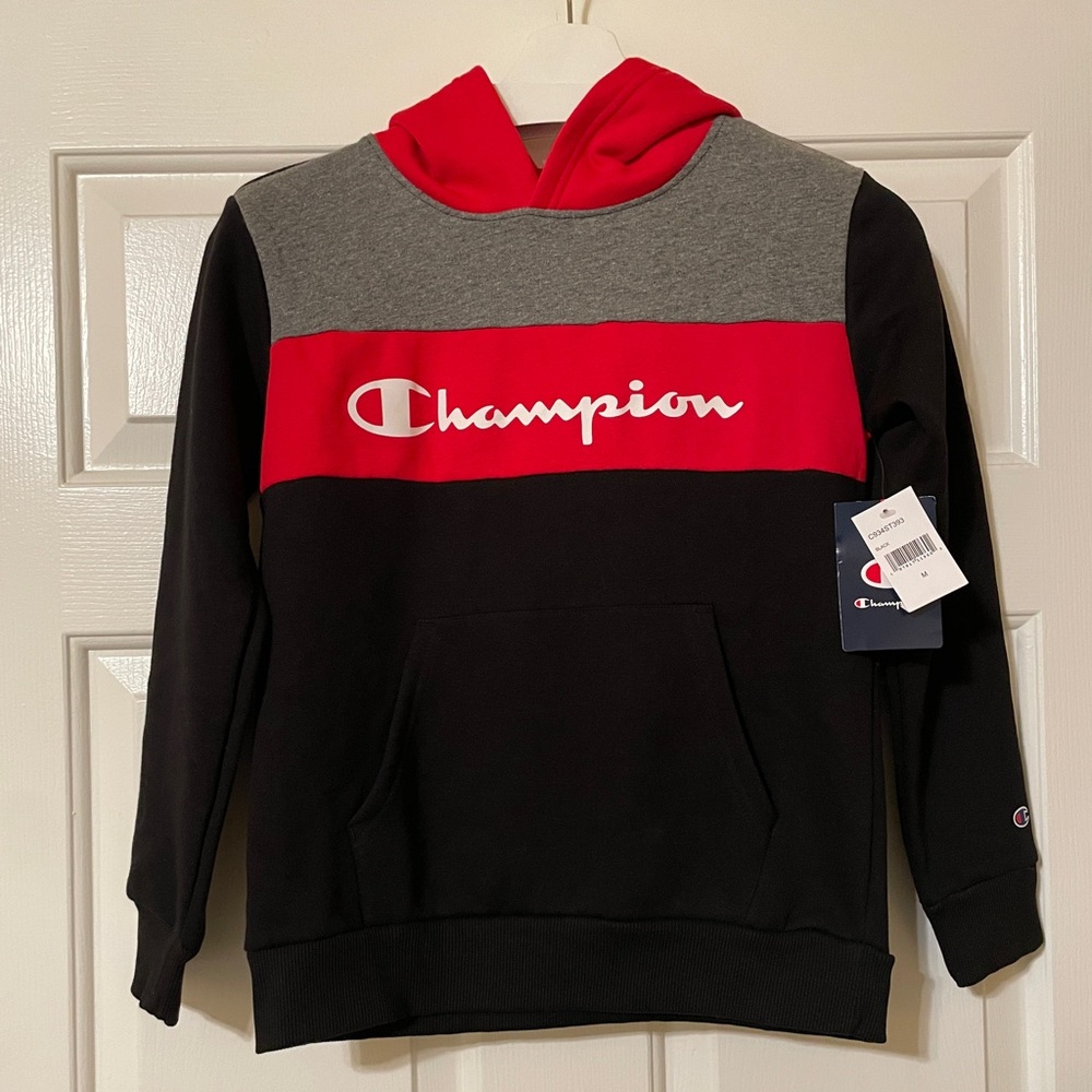 (NLA) Ⓜ️ Champion Kids Black and Red Jogger Set Size Medium - Picture 5 of 5
